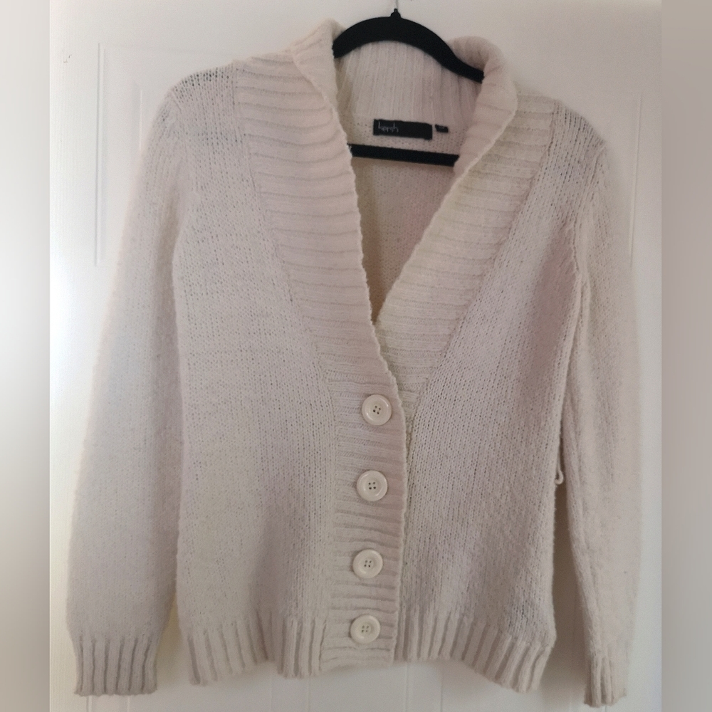 Kersh white cardigan